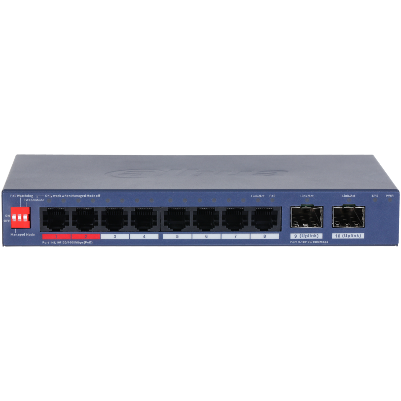 Коммутатор (свитч) Dahua DH-CS4210-8GT-110