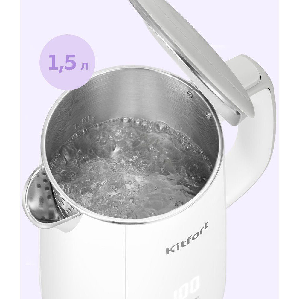 Чайник Kitfort KT-6718 - фото 3