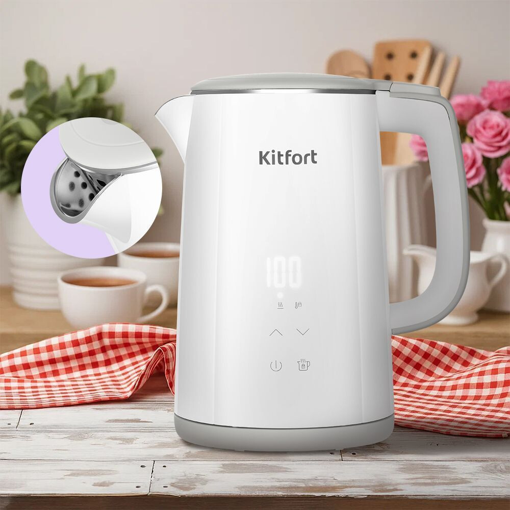 Чайник Kitfort KT-6718 - фото 5