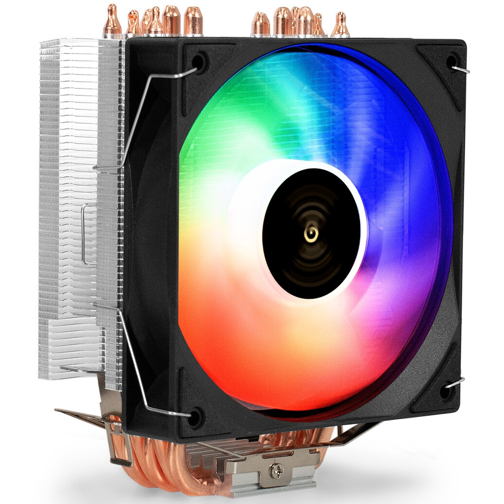 Кулер ExeGate Wizard EXX600-PWM.FRGB