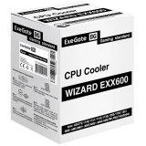 Кулер ExeGate Wizard EXX600-PWM.FRGB (EX299608RUS)