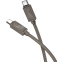 Кабель USB Type-C - USB Type-C, 1м, Borofone BX109 Grey - 6941991114922