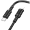 Кабель USB Type-C - Lightning, 1м, Borofone BX111 Black - BX111ai Black