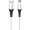 Кабель USB - USB Type-C, 1м, More Choice K35a White