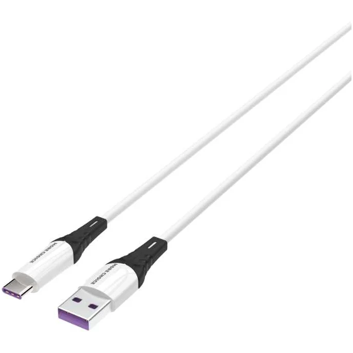 Кабель USB - USB Type-C, 1м, More Choice K35a White - фото 2