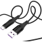 Кабель USB - USB Type-C, 1м, More Choice K35a Black - фото 3