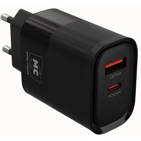 Сетевое зарядное устройство More Choice NC81i Black