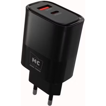Сетевое зарядное устройство More Choice NC81i Black - фото 2