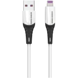 Кабель USB - Lightning, 1м, More Choice K35i White