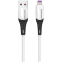 Кабель USB - Lightning, 1м, More Choice K35i White