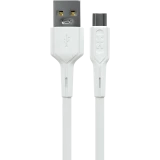 Кабель USB - USB Type-C, 1м, More Choice K63a White