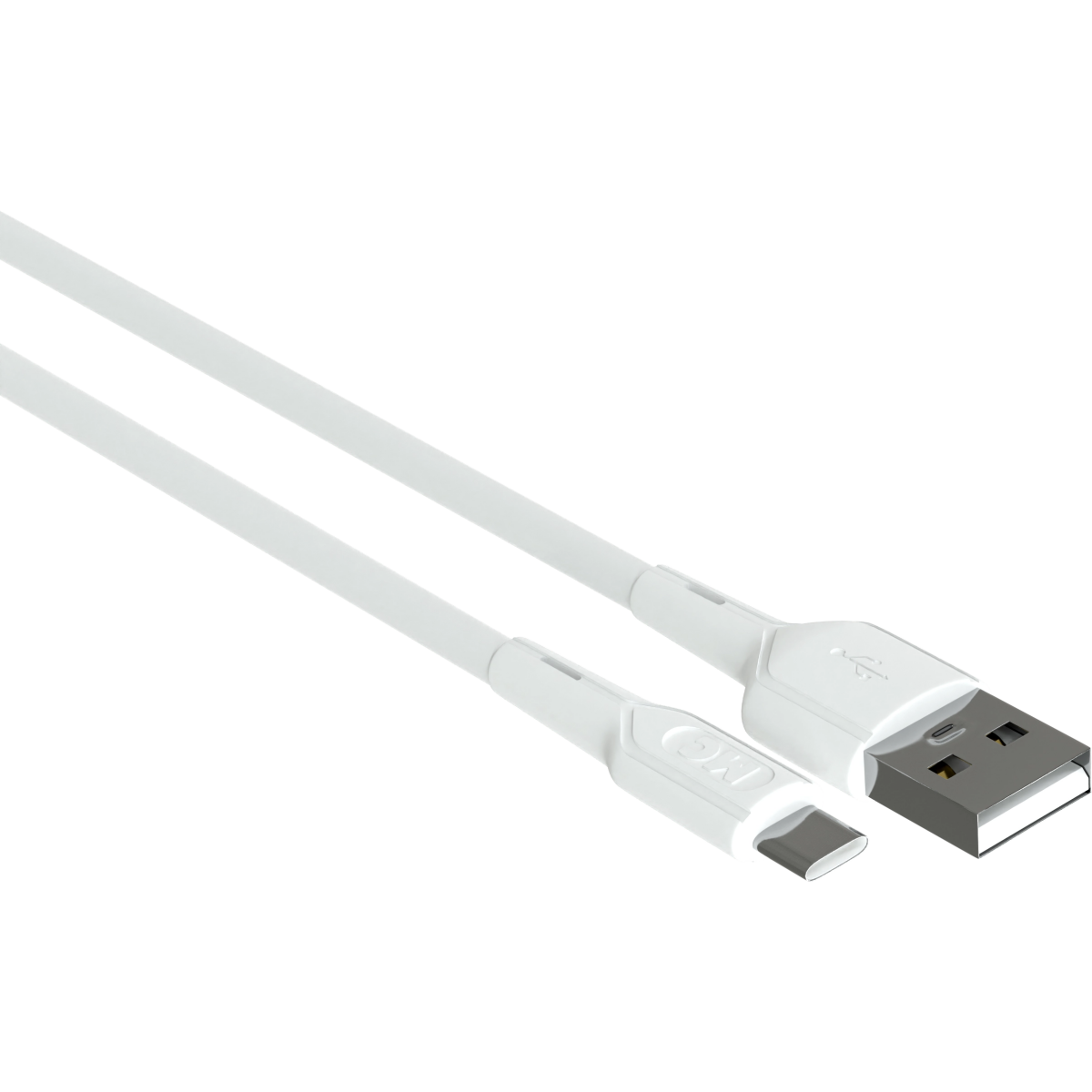 Кабель USB - USB Type-C, 1м, More Choice K63a White - фото 2