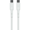 Кабель USB Type-C - USB Type-C, 2м, More Choice K63aa White - K63aa 2м White