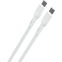 Кабель USB Type-C - USB Type-C, 2м, More Choice K63aa White - K63aa 2м White - фото 2