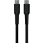 Кабель USB Type-C - USB Type-C, 2м, More Choice K63aa Black - K63aa 2м Black