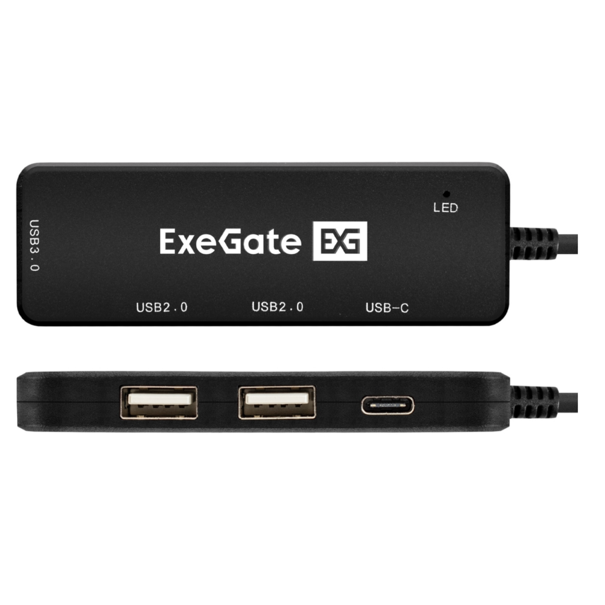 USB-концентратор ExeGate DUB-211C - EX299789RUS - фото 2