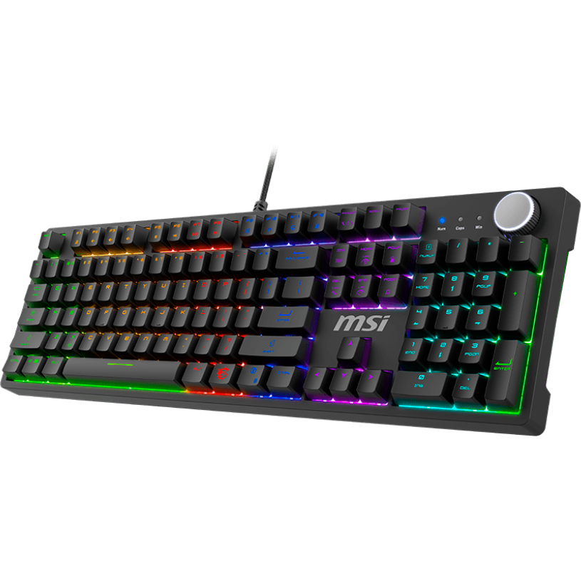 Клавиатура MSI Forge GK320 Black - S11-04RU259-HH9 - фото 2