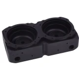Топ для помп СЖО Alphacool Eisdecke D5 Dual Brass Top - Deep Black (13322)