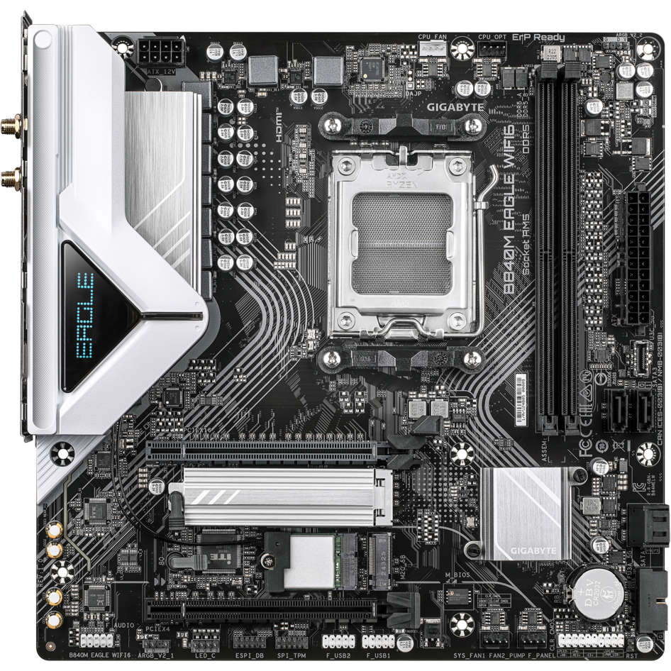 Материнская плата Gigabyte B840M EAGLE WIFI6
