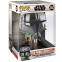 Фигурка Funko POP! Bobble Star Wars Mandalorian Mandalorian with Child Chrome - 49931 - фото 2