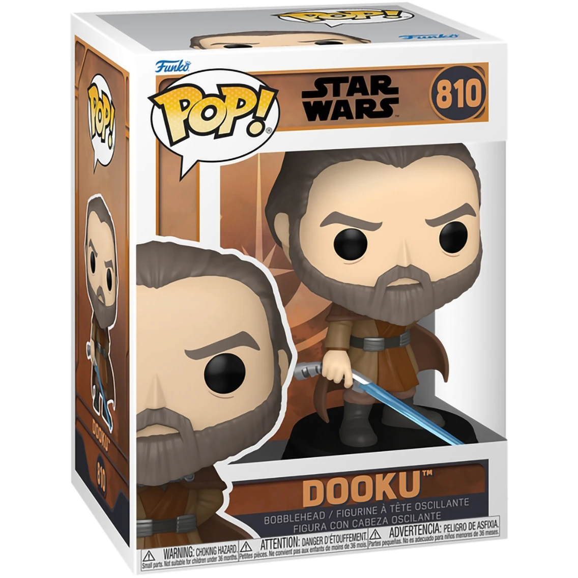 Фигурка Funko POP! Bobble Star Wars Tales of The Jedi Dooku - 83782 - фото 2