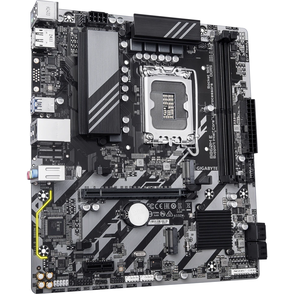 Материнская плата Gigabyte B860M E - фото 2