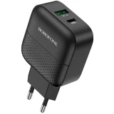 Сетевое зарядное устройство Borofone BA46A Black