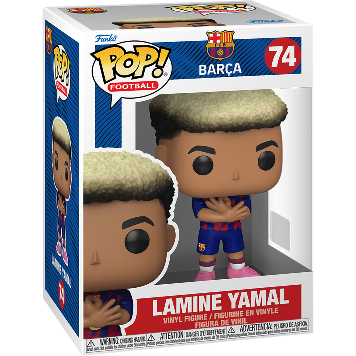 Фигурка Funko POP! Football Barcelona Lamine Yamal - 89370 - фото 2