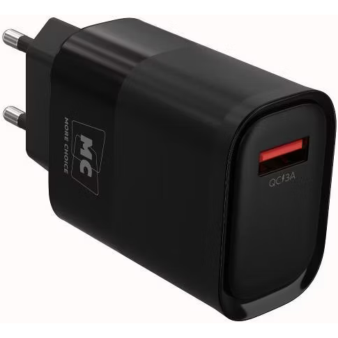 Сетевое зарядное устройство More Choice NC09m Black