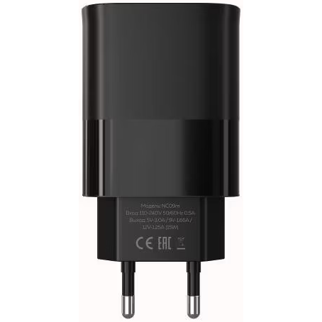Сетевое зарядное устройство More Choice NC09m Black - фото 4