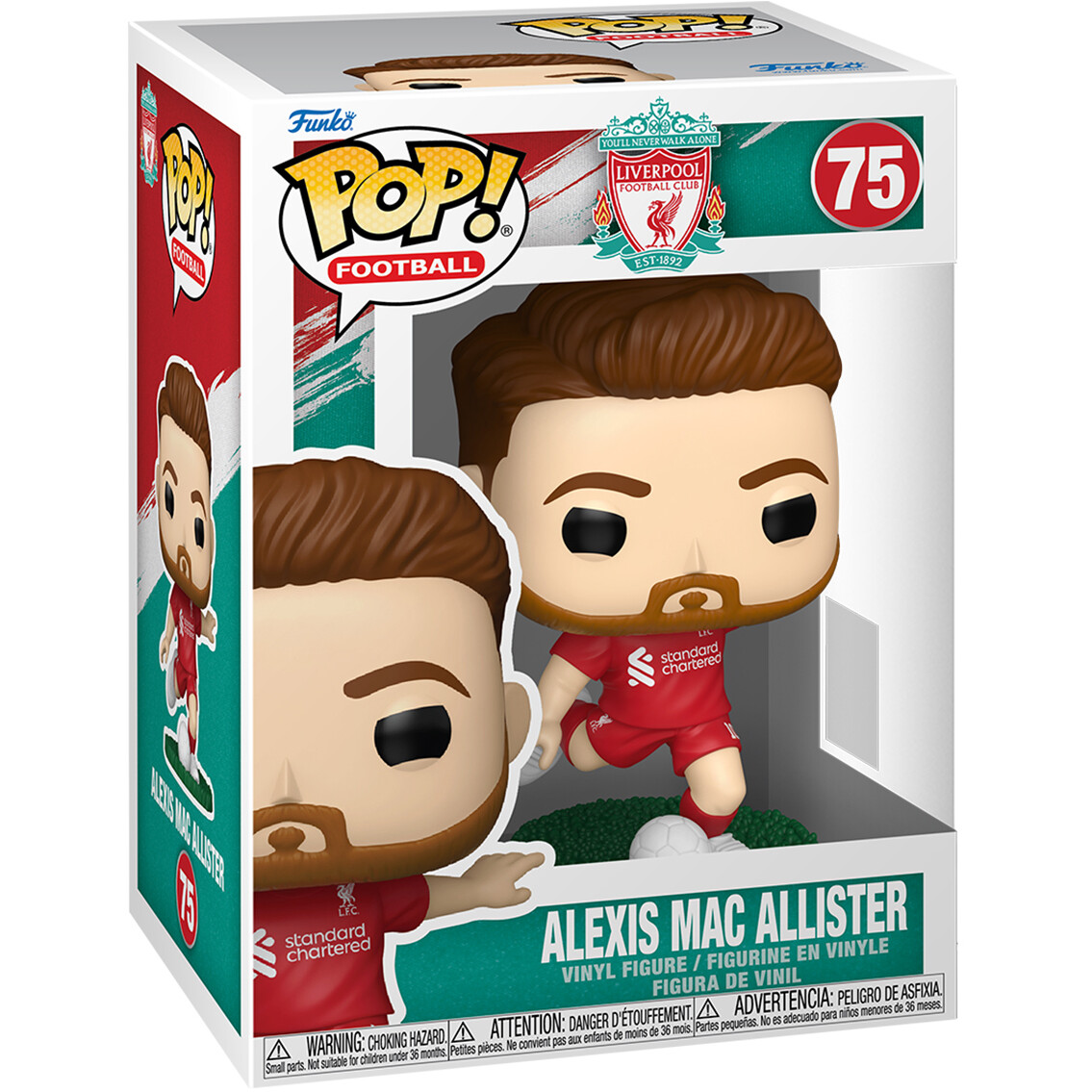 Фигурка Funko POP! Football Liverpool Alexis Mac Allister - 89366 - фото 2