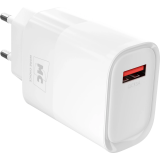 Сетевое зарядное устройство More Choice NC09m White