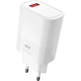Сетевое зарядное устройство More Choice NC09m White