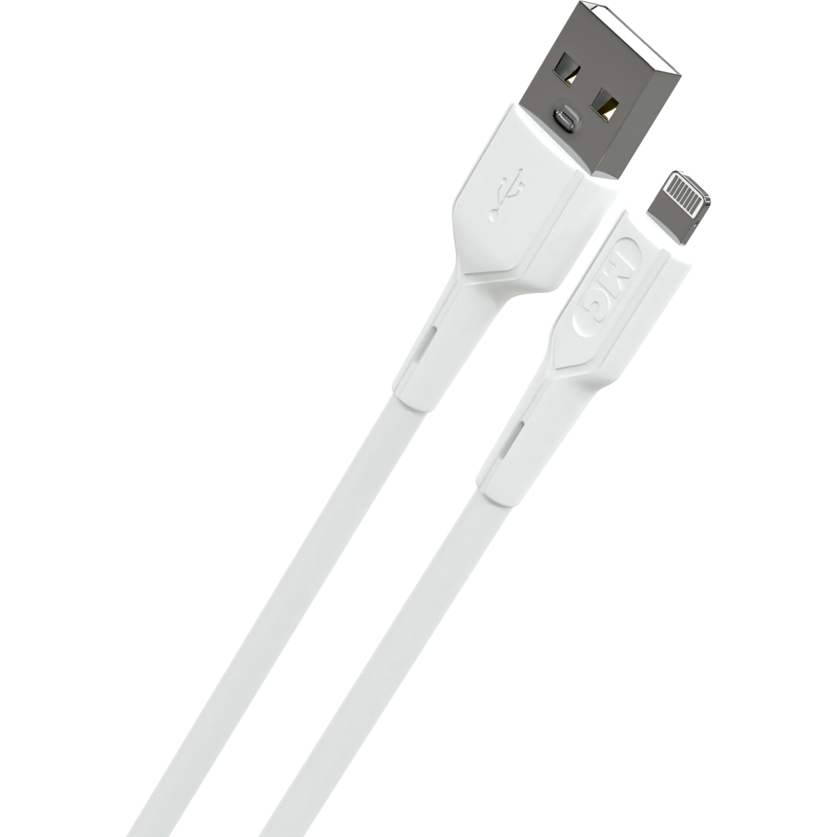 Кабель USB - Lightning, 1м, More Choice K63i/К63л White - K63i/К63л White 1м - фото 2