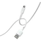 Кабель USB - Lightning, 1м, More Choice K63i/К63л White (K63i/К63л White 1м)