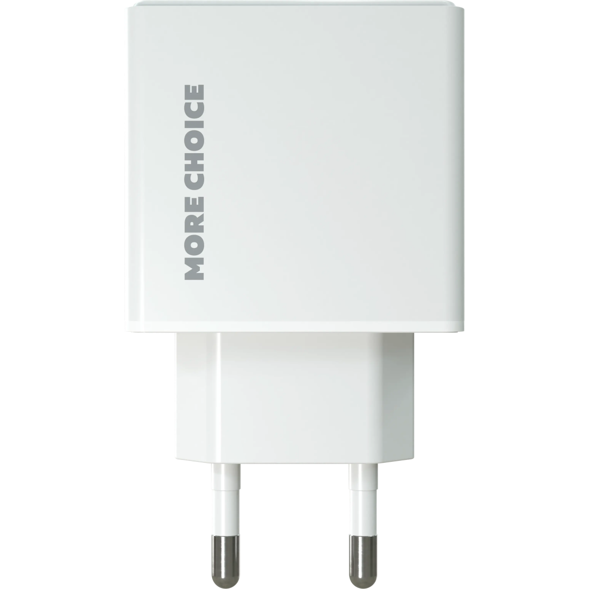 Сетевое зарядное устройство More Choice NC60 White - фото 2