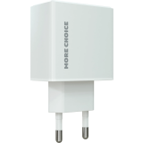 Сетевое зарядное устройство More Choice NC60 White