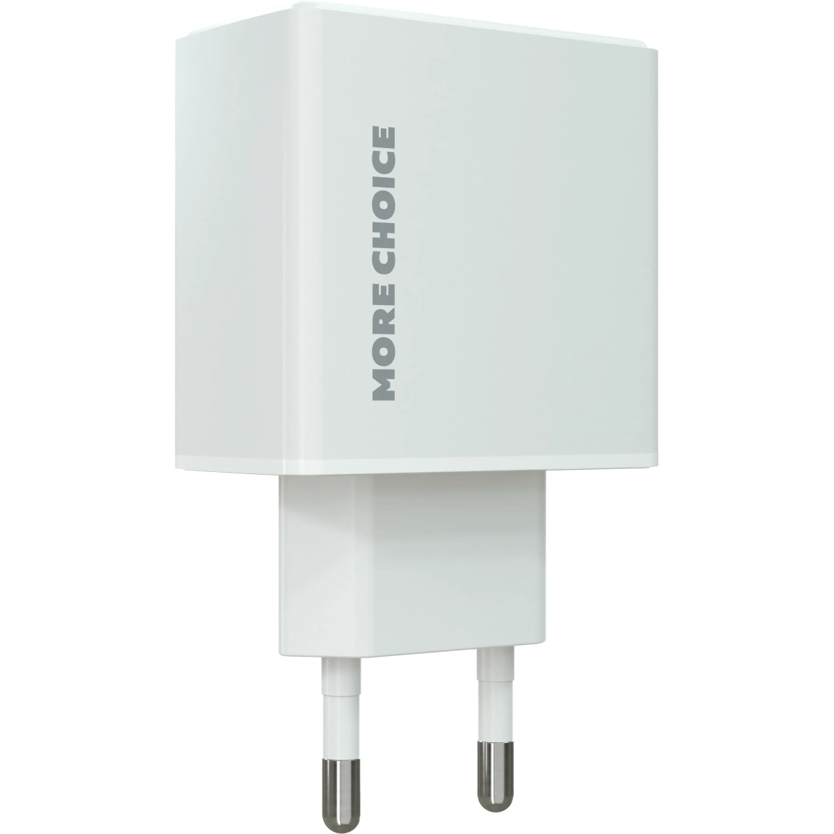 Сетевое зарядное устройство More Choice NC60 White - фото 3