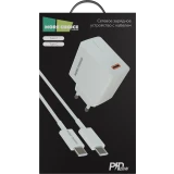 Сетевое зарядное устройство More Choice NC60a White