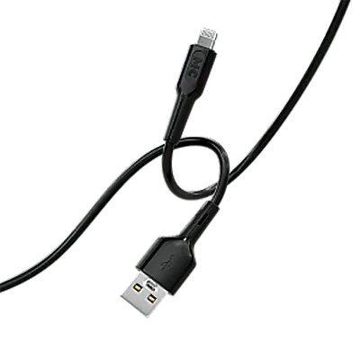 Кабель USB - Lightning, 2м, More Choice K63i/К63л Black - К63л 2м Black - фото 3