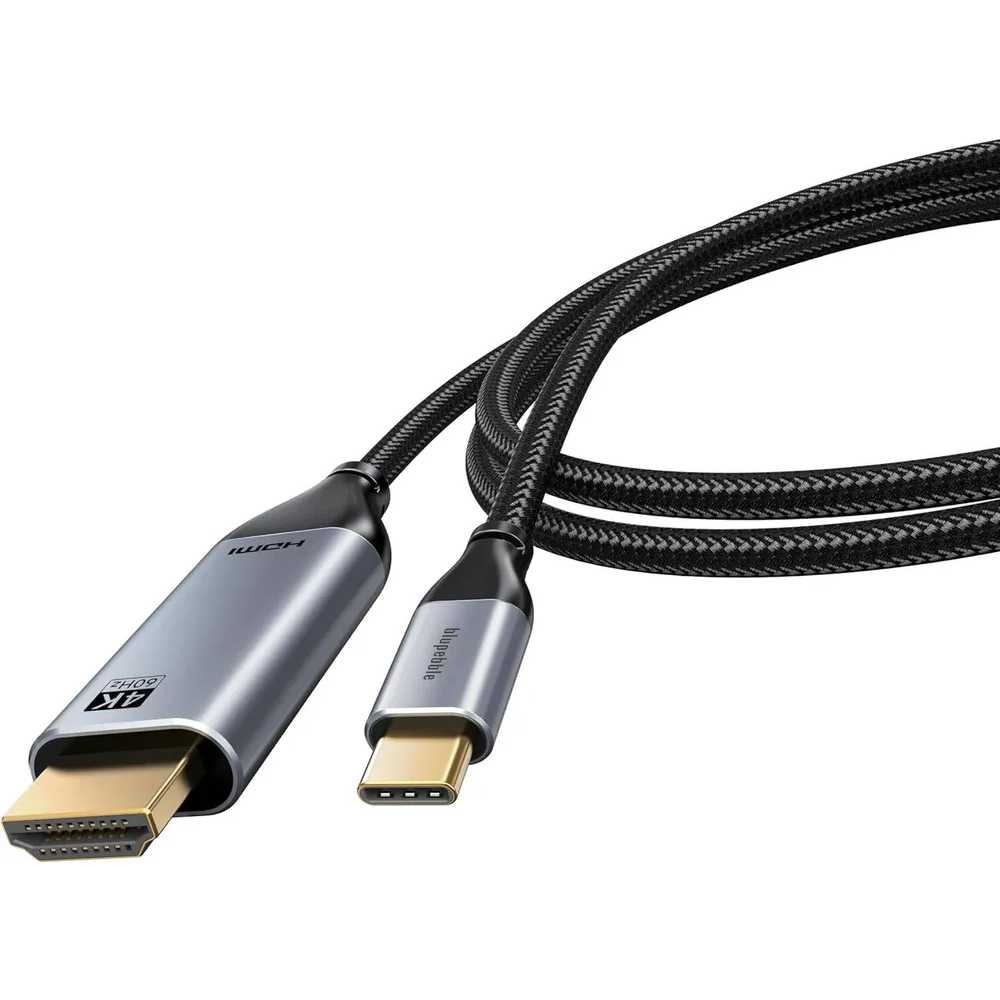 Кабель USB Type-C - HDMI, 2м, Bion BXP-CC-USBCM-HDMIM-M