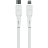 Кабель USB Type-C - Lightning, 1м, More Choice K63ia White