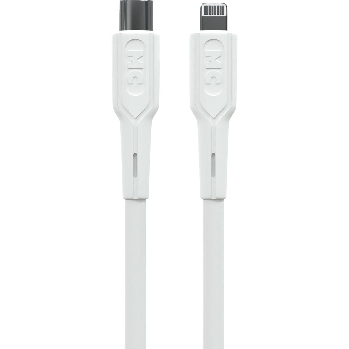 Кабель USB Type-C - Lightning, 1м, More Choice K63ia White