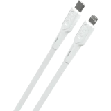 Кабель USB Type-C - Lightning, 1м, More Choice K63ia White