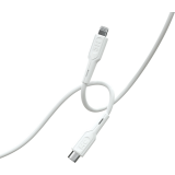 Кабель USB Type-C - Lightning, 2м, More Choice K63ia White (K63ia 2м White)