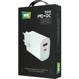 Сетевое зарядное устройство More Choice NC82 White