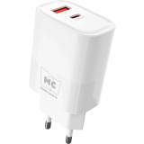 Сетевое зарядное устройство More Choice NC82a White