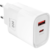 Сетевое зарядное устройство More Choice NC82a White