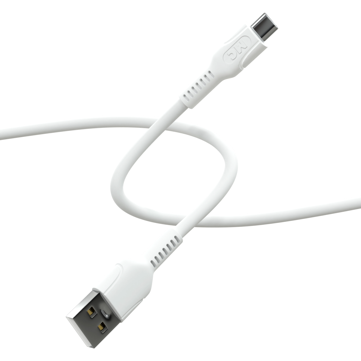Кабель USB - USB Type-C, 1м, More Choice К65а White - фото 4