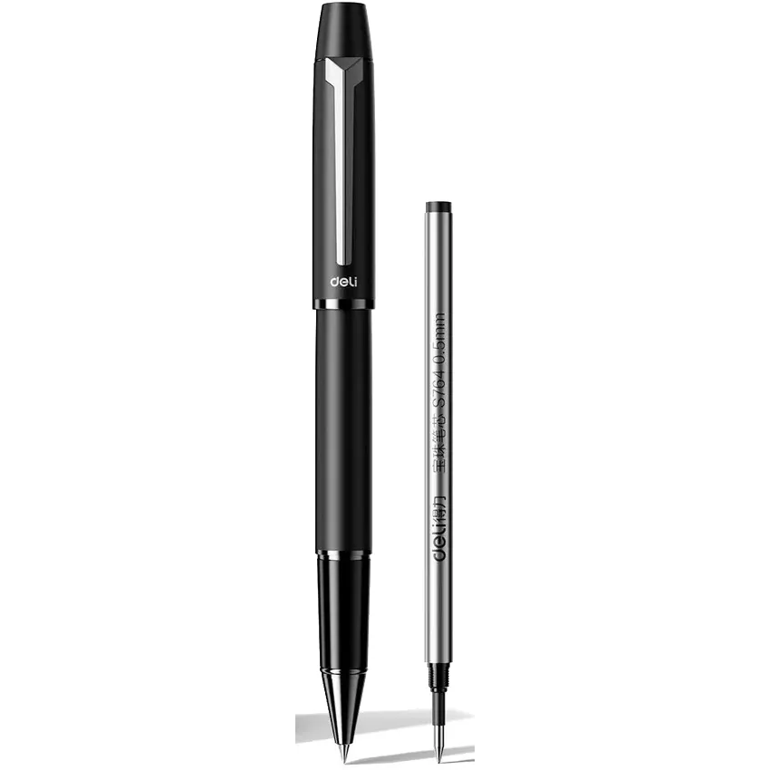 Ручка роллер Deli S153 Black